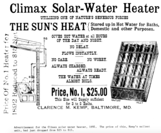 1891 Le premier chauffe-eau solaire _Paleo_Energetique